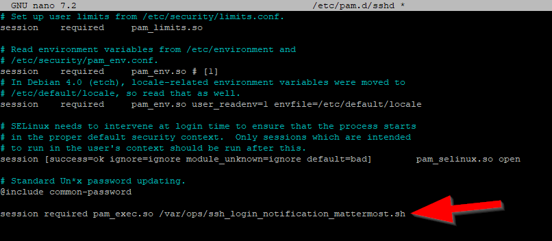 Benachrichtigung in Mattermost Channel bei SSH Login auf Server 7 2024 05 01 15 27 41 akay@v2202310178903240160